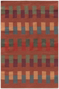 Tappeto in lana tessuto a mano Silent Geometry, varie misure