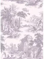 Cole & Son Carta da parati Villandry - Dove Grey
