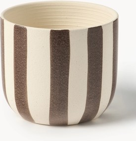 Portavaso dipinto a mano Ellen, alt. 12 cm