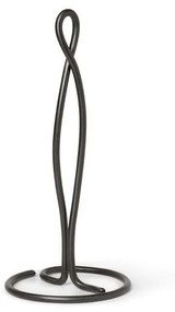 ferm LIVING - Curvature Porta Carta Igienica Nero Ottone ferm LIVING