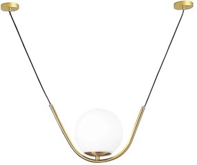 Lampada a sospensione Sfera di vetro APP689-1CP Oro