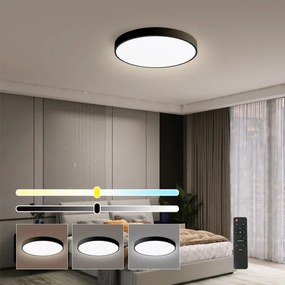 Brilagi-LED Lampada dimmerabile POOL SMART LED/48W/230V 40 cm Wi-Fi Tuya+telecomando čer
