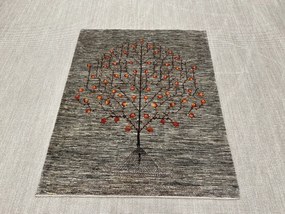 Loribaft Tappeto 150 x 190 Marrone (Iran) Annodato A Mano