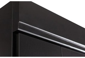 Armadio in pino nero 94x195 cm Connect - WOOOD