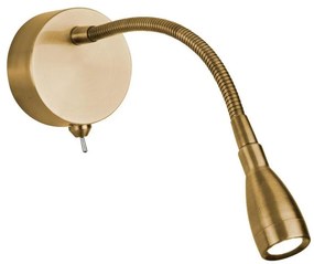 Searchlight 9917SB - Faretto da parete LED FLEXY 0,8 W/230 V