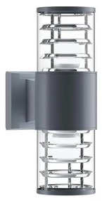 Maytoni O576WL-02GR - Applique da esterno BRONX 2xE27/60W/230V IP54 antracite