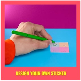 WiZ - NFC Etichetta autoadesiva per il controllo dell'illuminazione 4 pz.