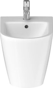 Bidet a Pavimento Filo Parete Monoforo in Ceramica Bianco D-Neo 2295100000 Duravit