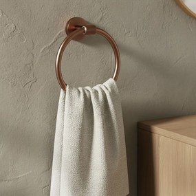 Portasciugamano da bagno Ring 5710 Galo Brush Copper
