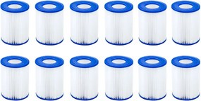 Bestway 58094-S06 Cartuccia per filtrazione acqua piscina Tipo II, 6 pezzi