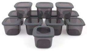 Set di contenitori per alimenti in plastica alimentari 12 pz – Hermia