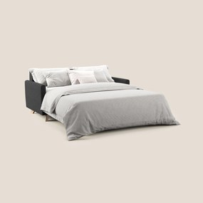 Edgar divano letto matrimoniale in tessuto felis impermeabile T03 antracite