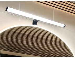 LED Illuminazione per specchio da bagno LED/12W/230V 59,5 cm IP44 nero