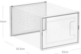 Scaffale modulare con scomparti BOXIFY bianco