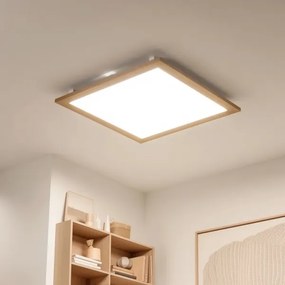 Eglo - Pannello a plafone LED SALOBRENA-RW WOOD LED/34W/230V 2700/4000K marrone