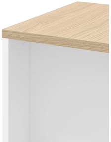 Tavolino in rovere 40x40 cm Ella - TemaHome