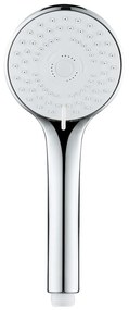 Soffione per doccia color argento lucido in plastica ø 9,5 cm Uno – Allstar