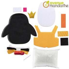 Kit da cucito per bambini - Pinguino Noah