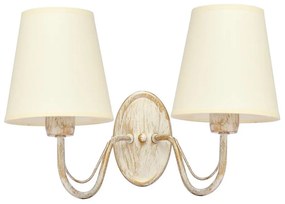 Applique MALBO 2xE27/15W/230V beige