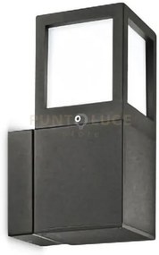 Ges330- applique per esterni 1 luce attacco e27 ip54 grigio antracite