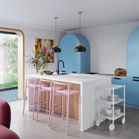 Sollux SL.1351 - Lampadario a sospensione con filo MARION 1xE27/15W/230V diametro 29,5 cm nero