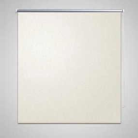Tenda A Rullo Oscurante 100 X 230 Cm Bianco Avorio /