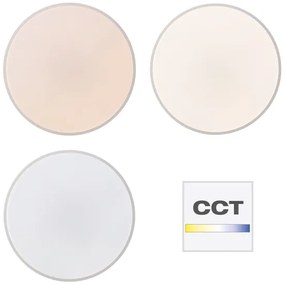 Brilliant - plafoniera LED dimmerabile SLIMLINE LED/60W/230V Ø 49 cm bianca + telecomando