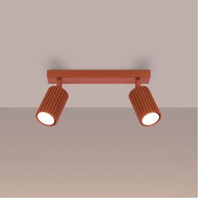 Brilagi - Faretto CRESTO 2xGU10/10W/230V rosso