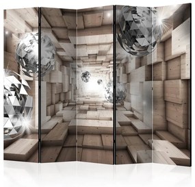 Paravento In A Wooden Tunnel II [Room Dividers]