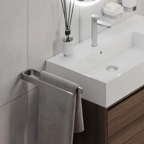 NIMCO NK 30098-26 - Appendiabiti da parete NIKAU 39 cm cromo lucido