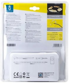 Aigostar - Striscia LED da esterno dimmerabile 5m LED/18W/12/230V 3000K IP65