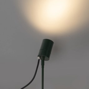 Spot a punta verde scuro orientabile IP44 - Solo