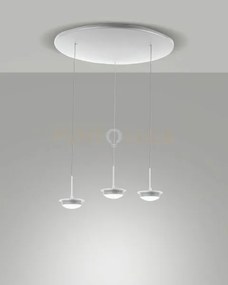 3805-47-102 montatura bianca completa tonda a led cct 2700k - 3000k...