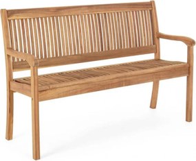 Panca 2 Posti 120x62x88 h cm in Legno Marrone...