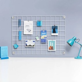 Metallo bianco Lavagna per promemoria, 50 x 70 cm - Evila Originals