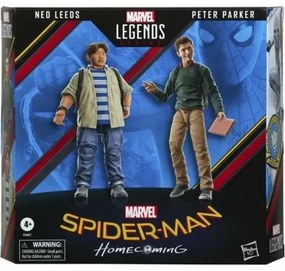 Personaggi d'Azione Hasbro Legends Series Spider-Man 60th Anniversary Peter Parker  Ned Leeds