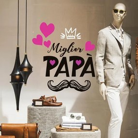 Miglior Papà | Vetrofania