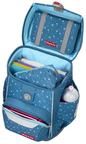 Zaino scuola Step by Step BASIS - set 4 pezzi, Blue Hearts