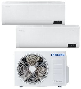 Condizionatore a muro multisplit SAMSUNG Dualsplit 4kW WindFree Comfort Next 9+12 14000 BTU 9K 12K classe raffreddamento A+++