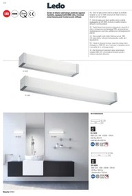 Redo 01-1424 - Applique a LED da bagno LEDO 1xLED/16W/230V IP44