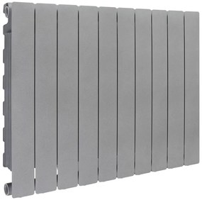 Termosifone in alluminio 10 elementi interasse 600 mm PRODIGE MODERN graphite