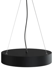 Lampadario a sospensione con filo CLEO 3xE27/24W/230V diametro 40 cm nero