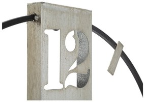 Orologio da parete ø 61 cm Silvery - Mauro Ferretti