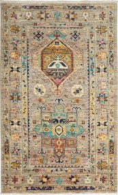 Samarkand Tappeto 130x80 Rosso (Pakistan) Annodato A Mano