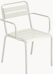 Set di 2 sedie da giardino impilabili con braccioli Star