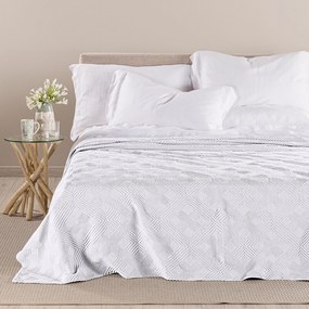 Copriletto non Trapuntato in Raso Jacquard Garda