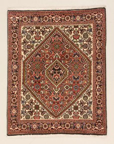 Bidjar Tappeto 90x70 (Iran) Annodato A Mano
