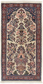Sarouk Tappeto 70 x 130 (Iran) Annodato A Mano