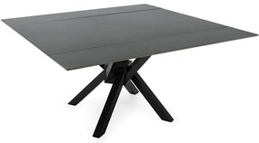 Tavolo da pranzo allungabile con piano aggiuntivo in pietra 90x150 cm Arlene - Marckeric