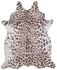 Tappeto marrone/beige 155x130 cm Faux Leopard - Think Rugs